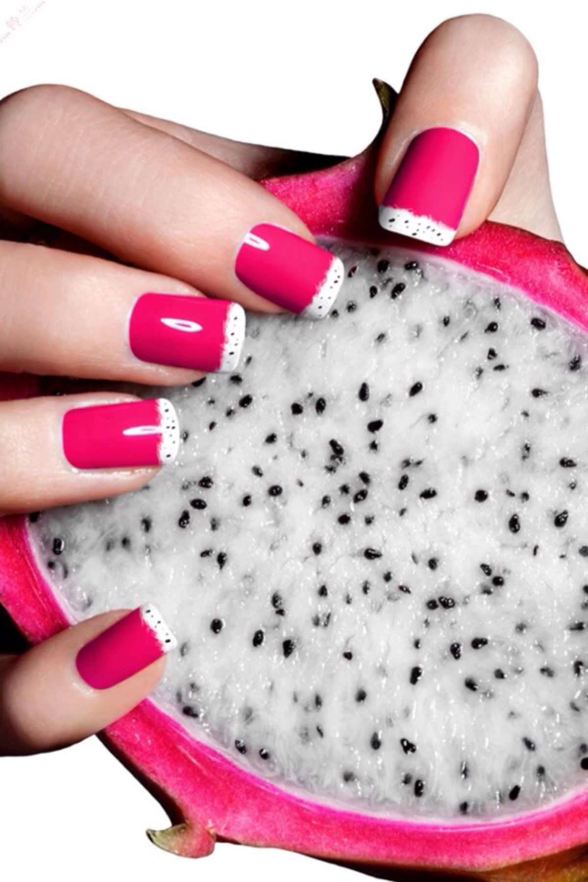 火龙果在手上～美甲