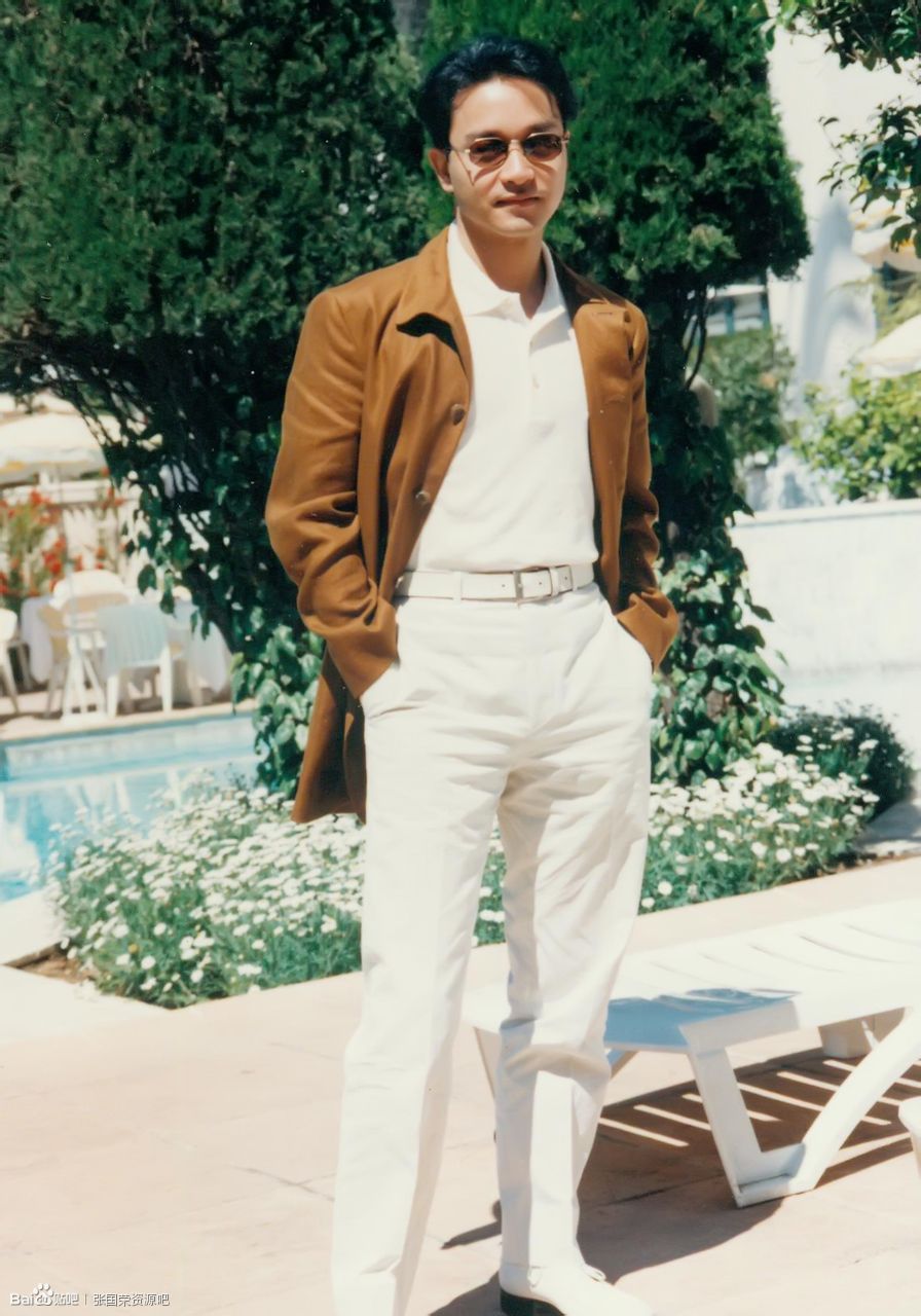 戛纳电影节#张国荣# 眉目如画leslie