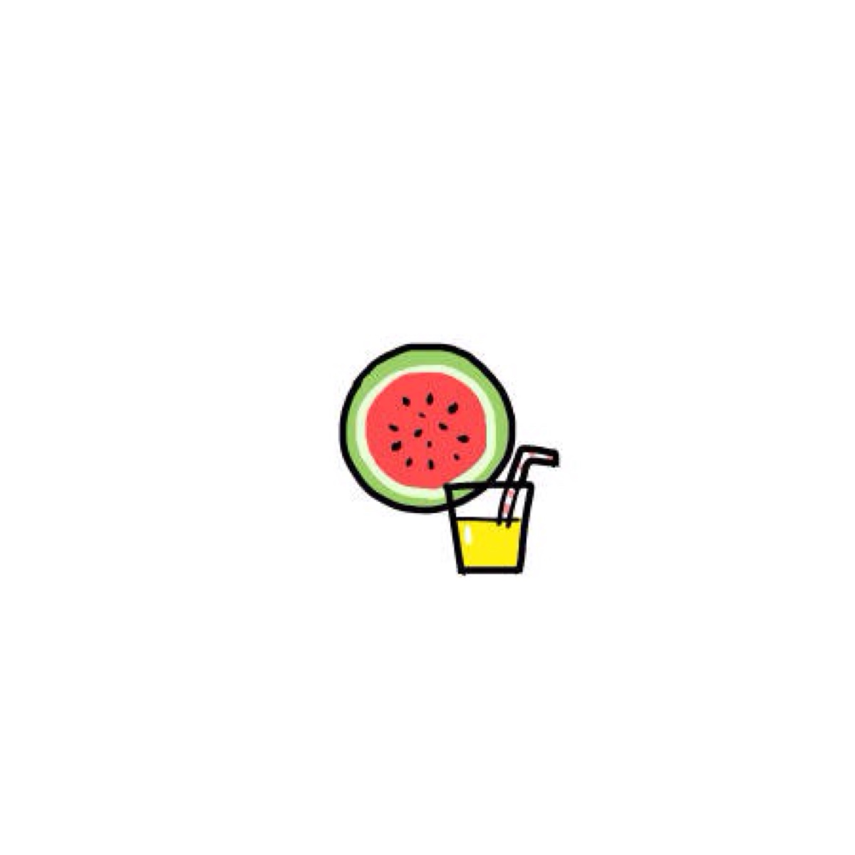 画了一批西瓜系列小头像!你们最喜欢怎么吃?[馋嘴]
