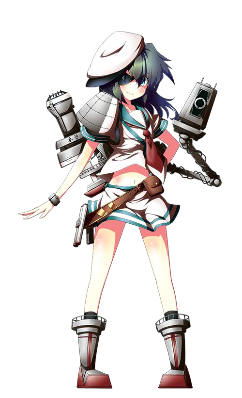 舰娘 木曾立绘 【舰队collection】