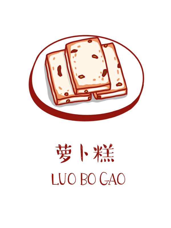 萝卜糕(q软,我们来煎着吃)