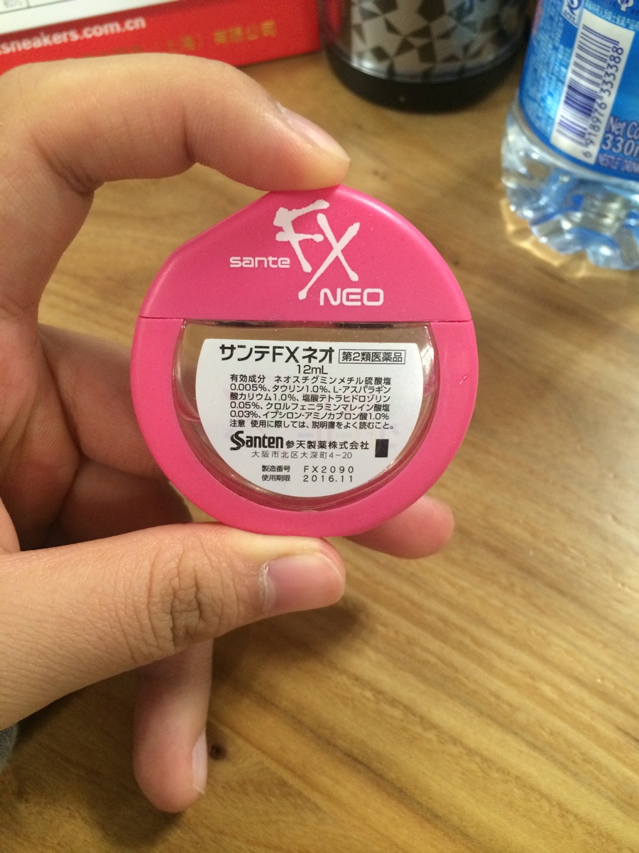 安利好货#fx neo的眼药水向来是参天去红血丝很棒的一款,对长期使用