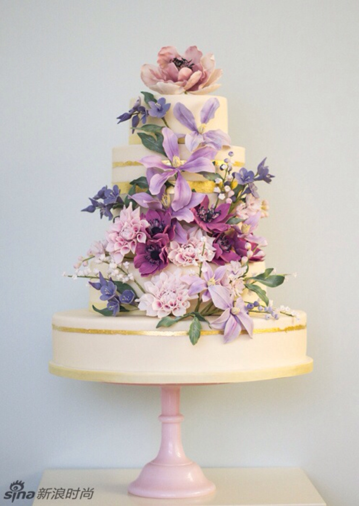 婚礼蛋糕#翻糖艺术