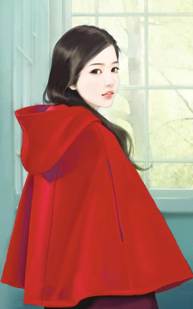手绘 现代女子