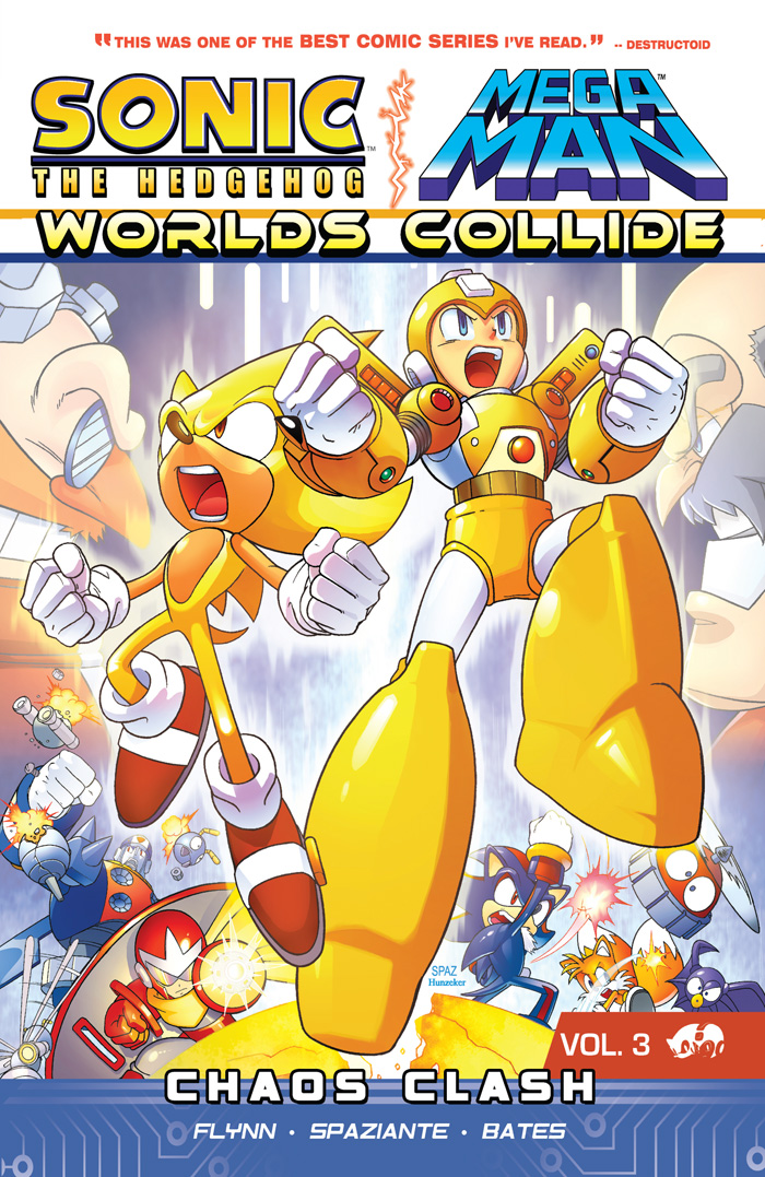 sonic the hedgehog - mega man - worlds collide v3 (2014)