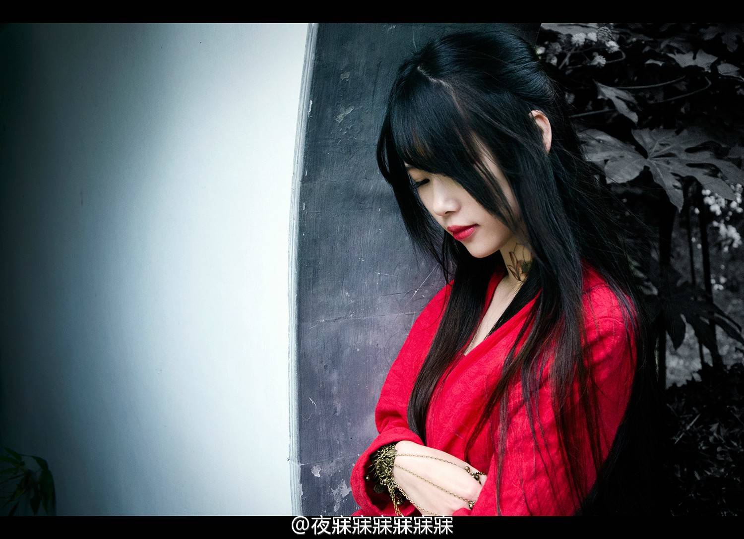 古风cos 红衣
