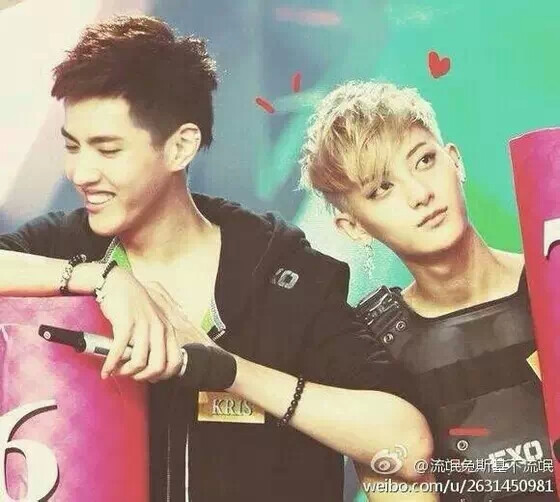 牛桃exo cp 吴亦凡黄子韬 kris tao