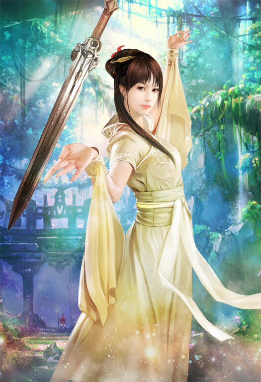 玄幻 手绘 插画