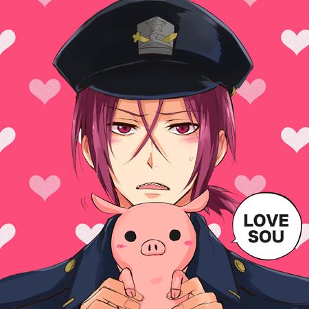 via:twi@ slshiiru 【侵删】宗凛的情侣头像!