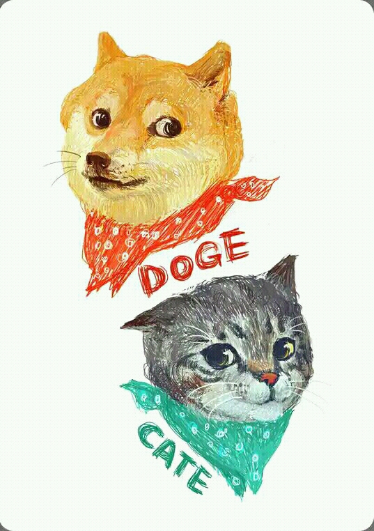 doge cate 神烦狗 创意壁纸