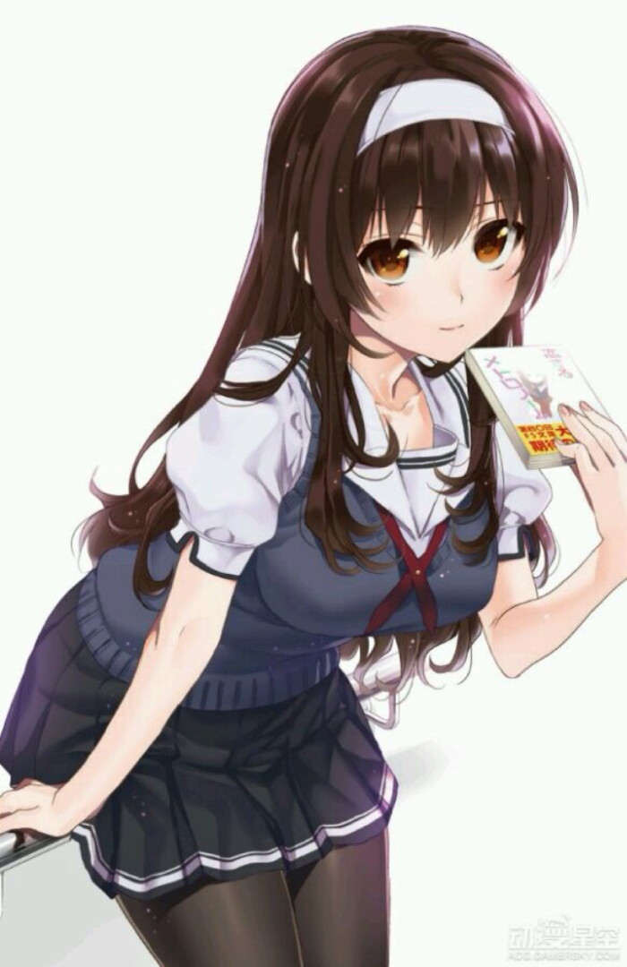 路人女主的养成方法 霞之丘诗羽 霞诗子 学姐 腹黑 黑长直 二次元