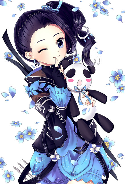 剑网3同人图# 全门派萝莉秦风套!百变少女卡牌风!