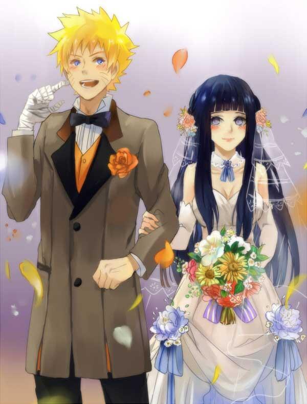鸣人雏田结婚壁纸图片
