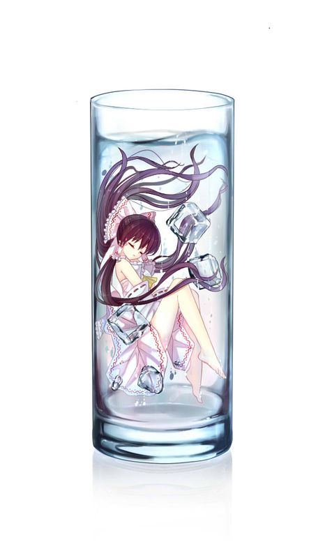 插画手绘 二次元美女 动漫 萌 壁纸