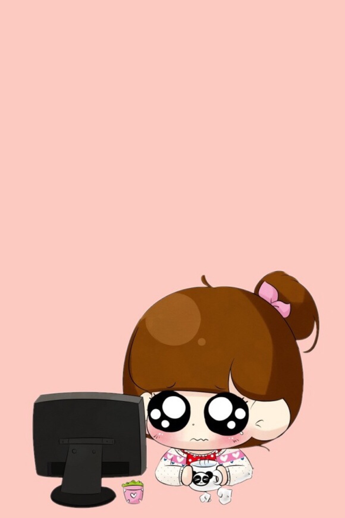 卡哇依 萌小q 卡通美图 手机壁纸 各类素材