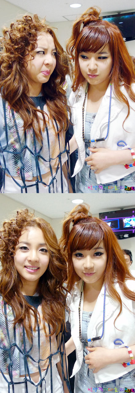 双朴bom sandara 朴山多拉 朴春 2ne1