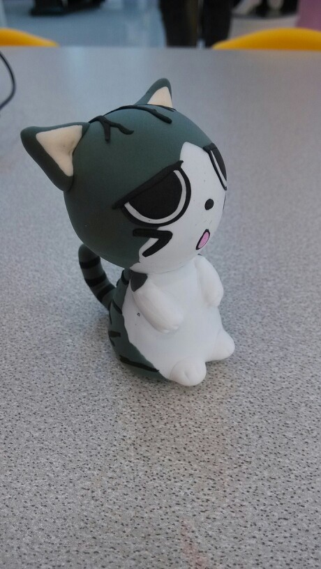 超轻粘土 甜甜私房猫