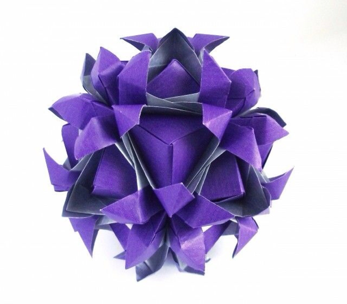 折纸立体水晶球图片