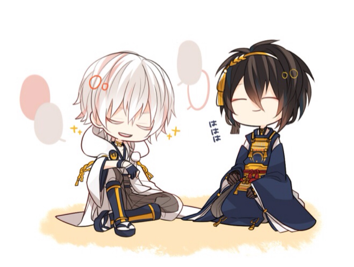 三日鹤 三日月宗近 鹤丸国永 pixiv 刀剑乱舞