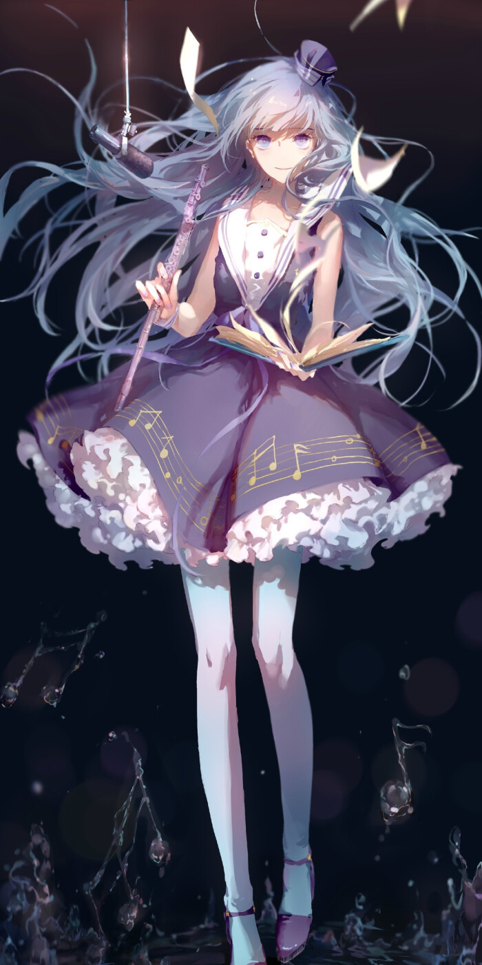 微博 二次元 少女 连衣裙 萌 长发 头…-堆糖,美好