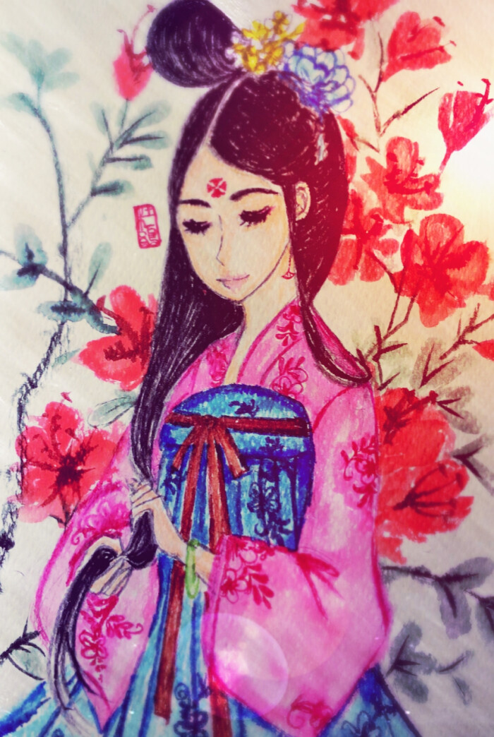 杜鹃 拟人 古装