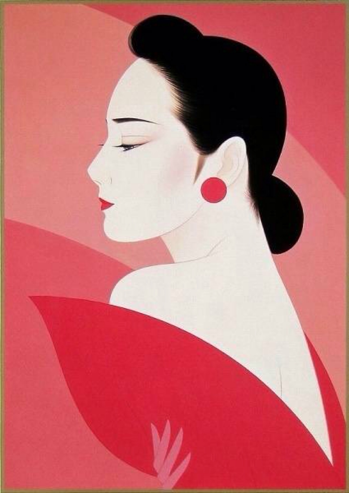 女人 插画 壁纸 东方美