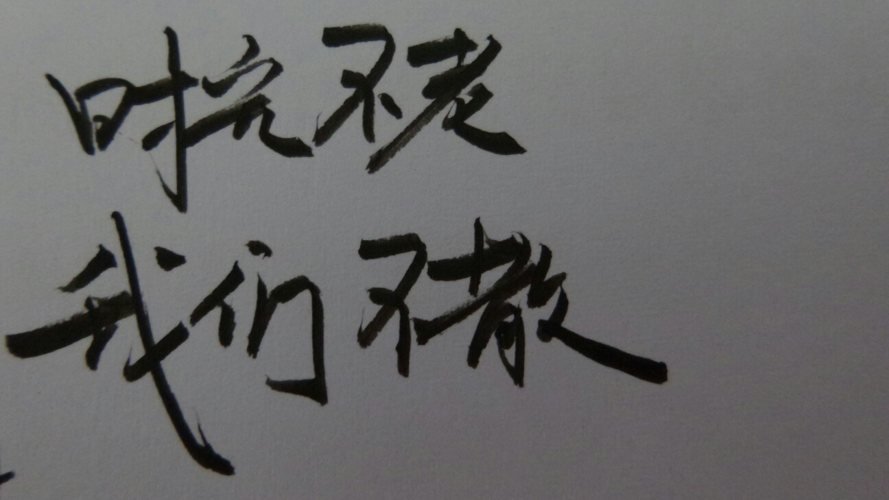 手写#图片不老,我们不散新房子装修设计的时光图片