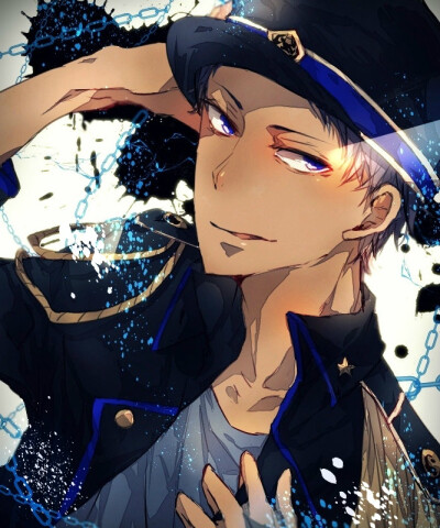 黑子的篮球# 奇迹的时代,军服 {青辉大峰} 图片by:@小疯婆water【侵