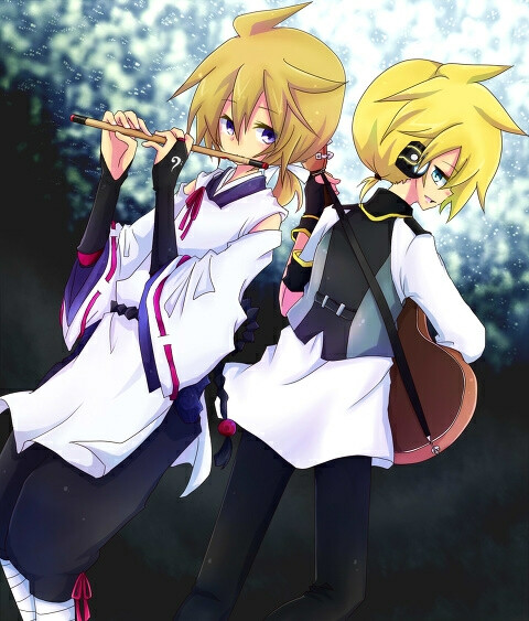 v家镜音连青月蓝铁