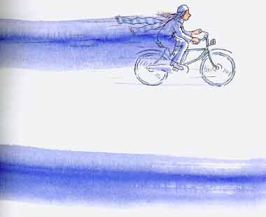 几米#向左走,向右走#他们彼此深信,是瞬间迸发的热情让他们相遇.