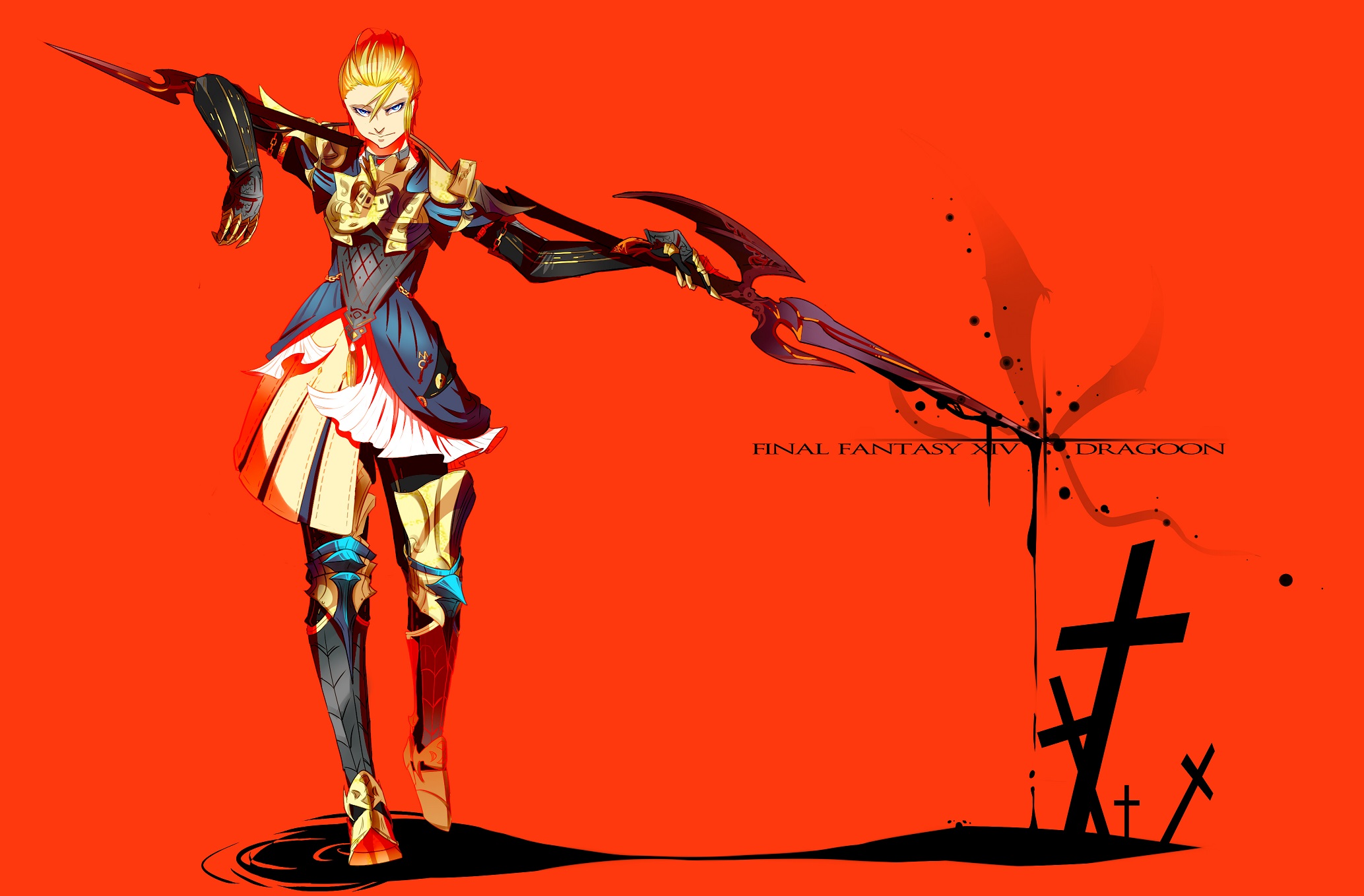 fantasy小丁,fantasyfactory final fantasy xiv—dragoon 小牙 红