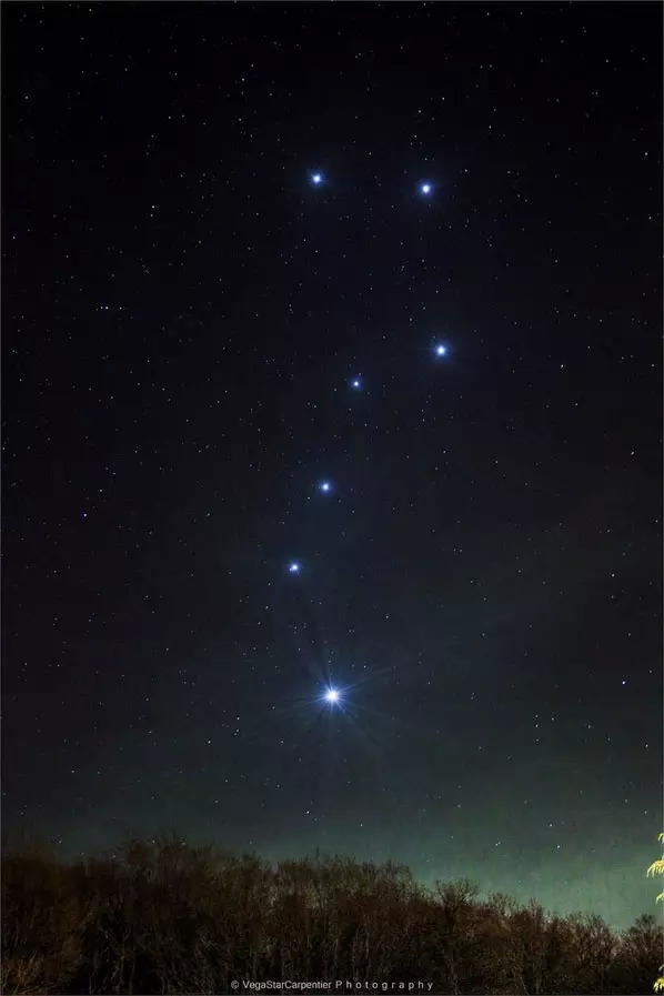 亮度增强后的北斗七星,本月初由vegastar carpentier拍摄于法国