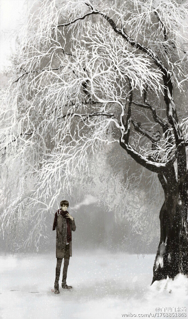 盗墓笔记###壁纸# #背景图##插画##无邪