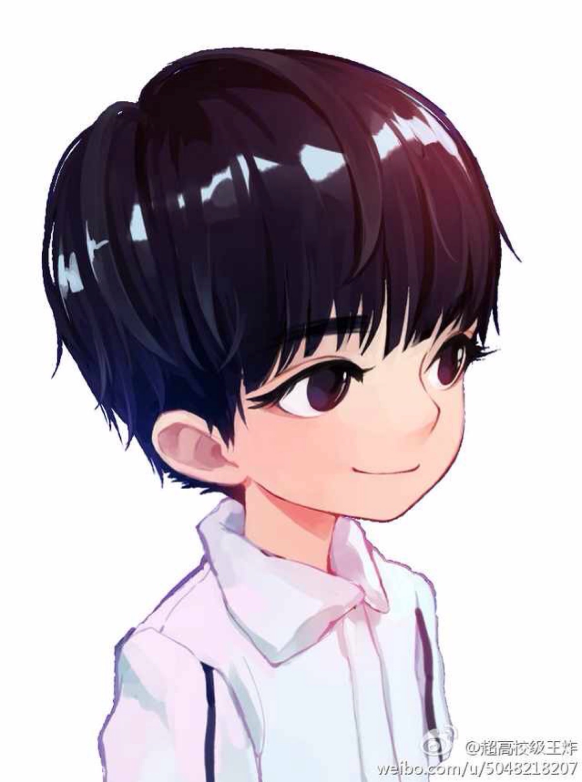 手绘图,重新整理了一下「图片出处见水印#王俊凯#tfboys王俊凯