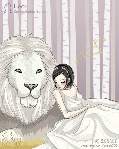 十二星座☆少女系狮子座巨蟹座家人图片