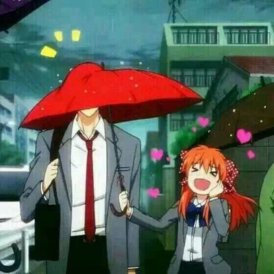 情侣头像身高差