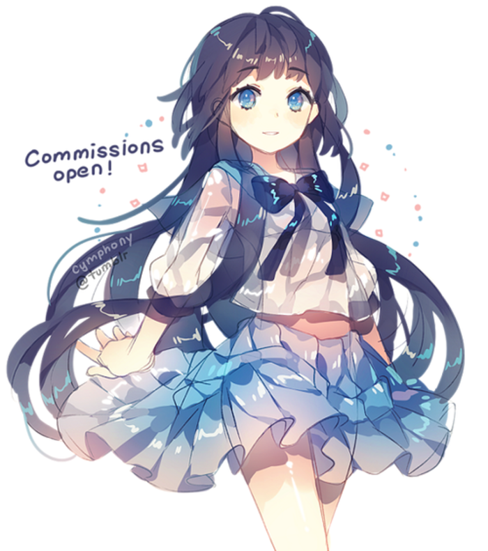 二次元 萌妹子 壁纸 动漫 插画 少女