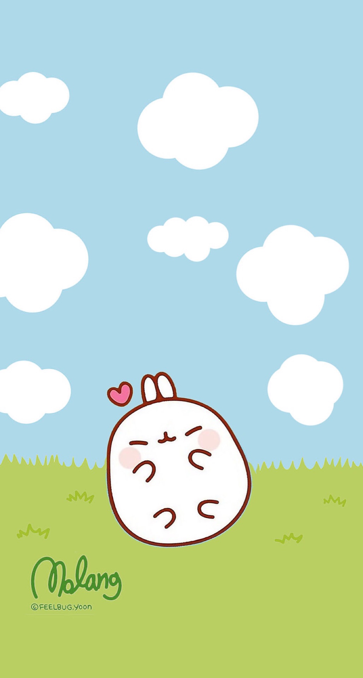 molang iphone6壁纸