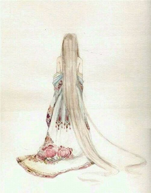 古风美人·插画·手绘·高清壁纸·女子美·键盘壁纸 ★悲歌未成不及