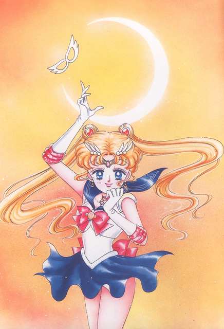 美少女战士原画集,武内直子原图