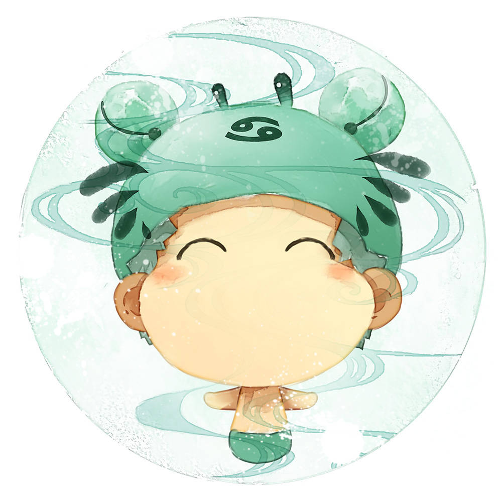 一批巨蟹座水瓶系列圆男生,恋爱细心伤害的巨蟹座是体贴必选.头像座星座喜欢据说图片