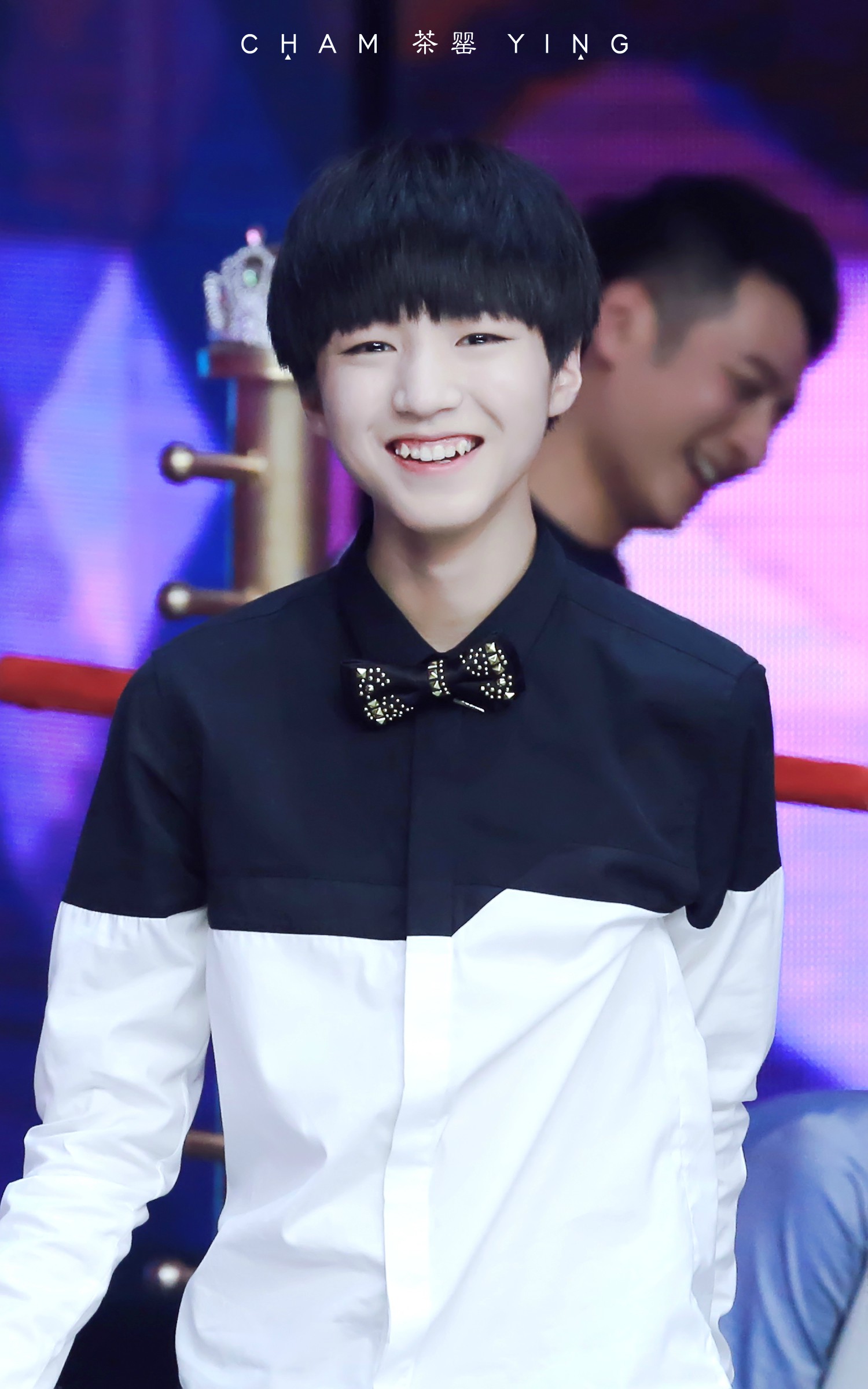 tfboys王俊凯 2015.03.22 快乐大本营录制现场.