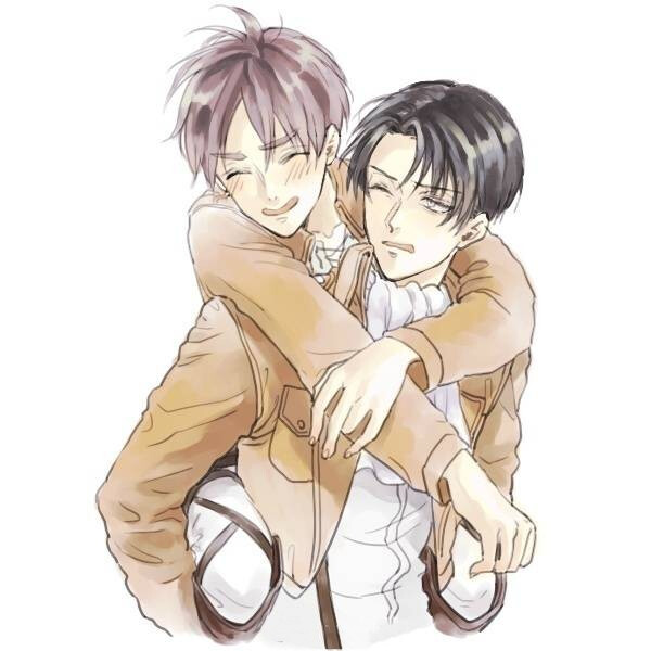 [cp]#利艾# #进击的巨人/腐人##兵长#艾伦#利威尔##动漫#自由之翼