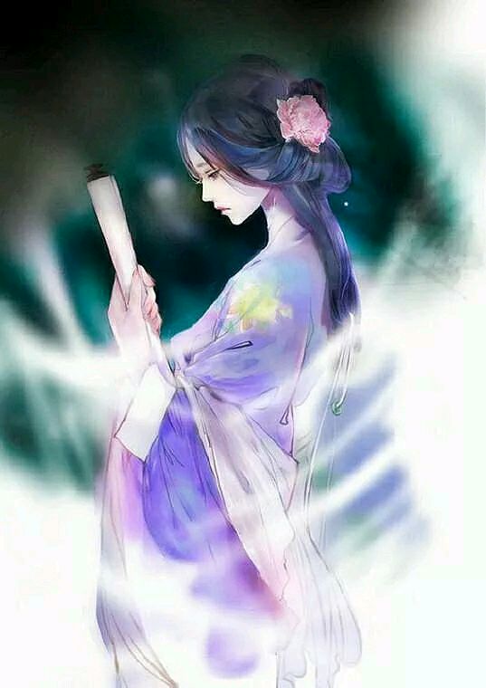古风·清新·自然·色彩·插画·手绘·高清壁纸·键盘壁纸 出处未知