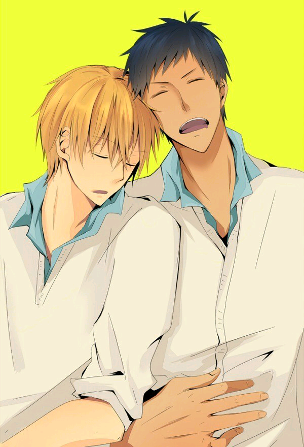 黑子的篮球_青黄「青峰大辉×黄濑凉太」 pixiv id=29891188