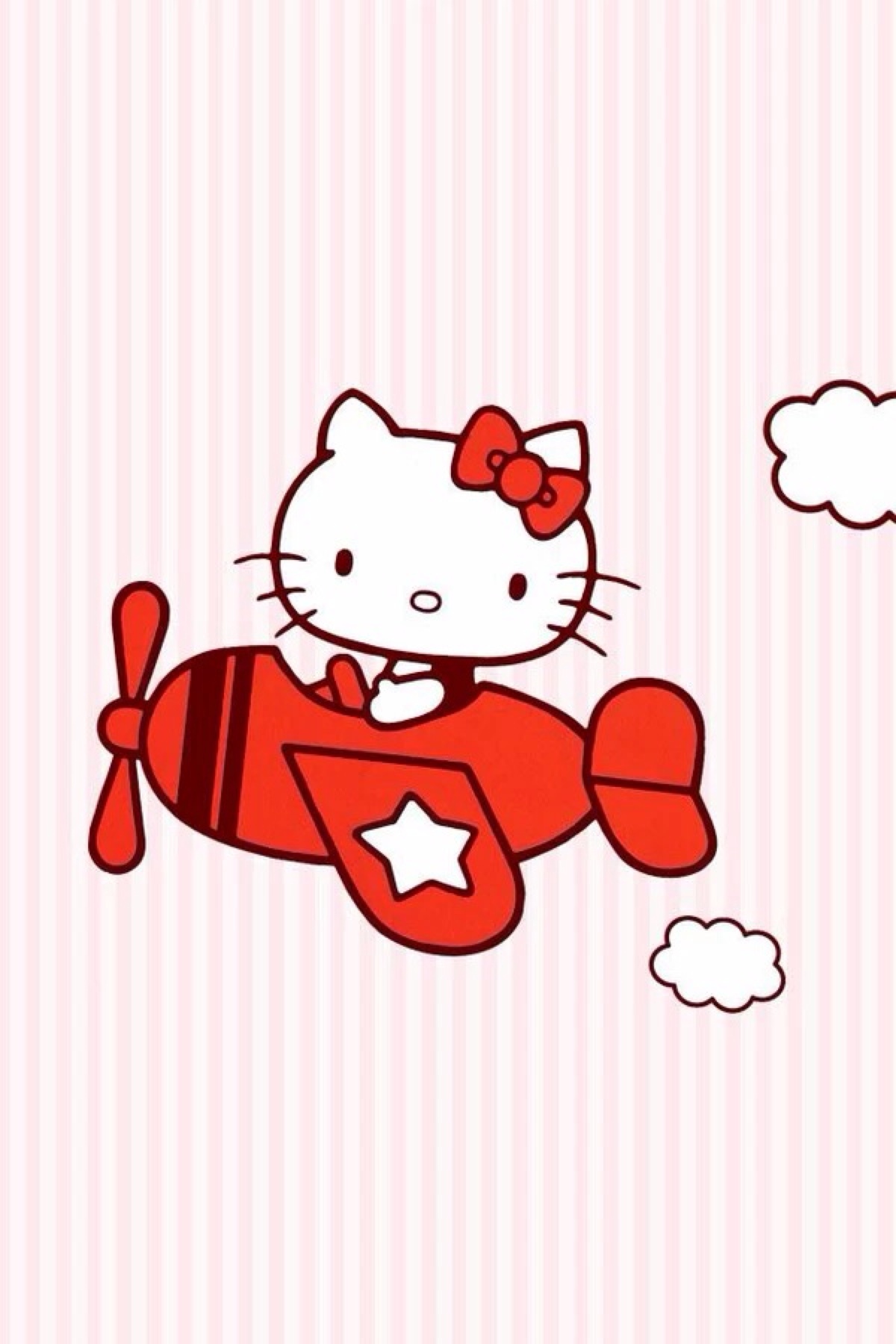 iphone 平铺 壁纸 高清壁纸 plus壁纸 hello kitty萌物 可爱卡通壁纸