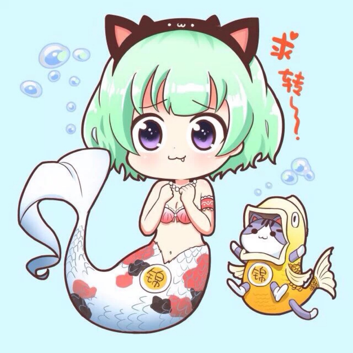 萌萌的锦鲤