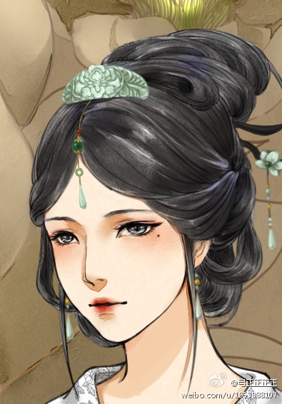 暖暖环游世界 玩家作品 甄宓近图