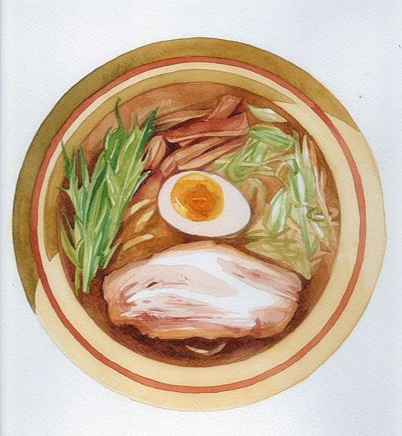 涂鸦吃货素材王牌美食美食艺术手绘v吃货水粉彩铅手帐插图水彩水插画庄景苑大食物图片