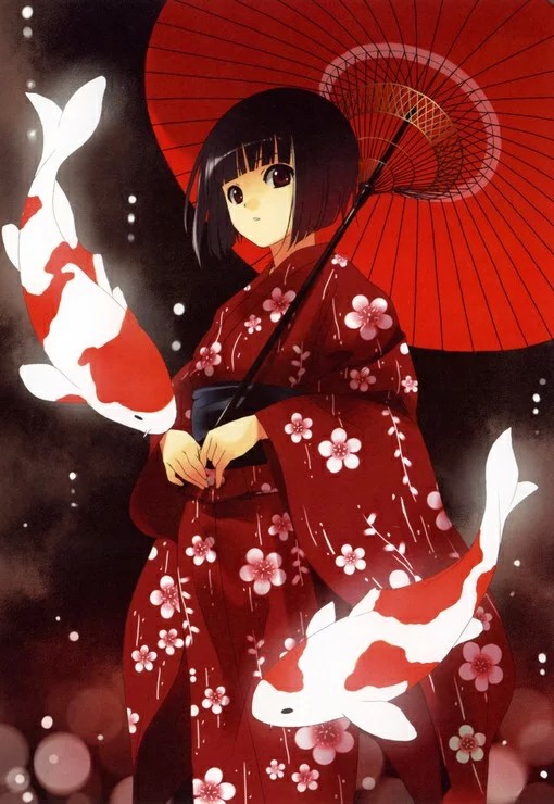动漫图(和服)
